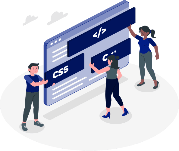 Website Design Illustration